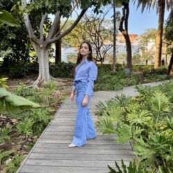 Pantalón Denim Wide Leg