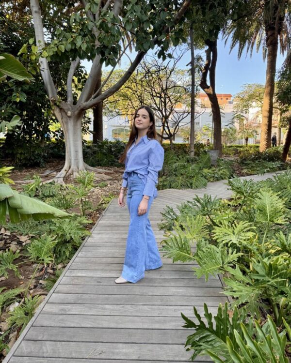 Pantalón Denim Wide Leg