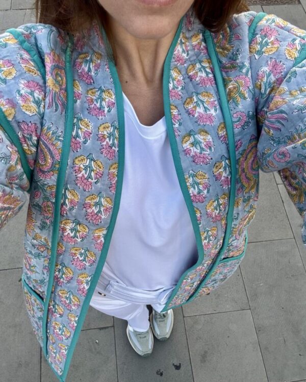 Chaqueta Guateada Estampada - Imagen 2