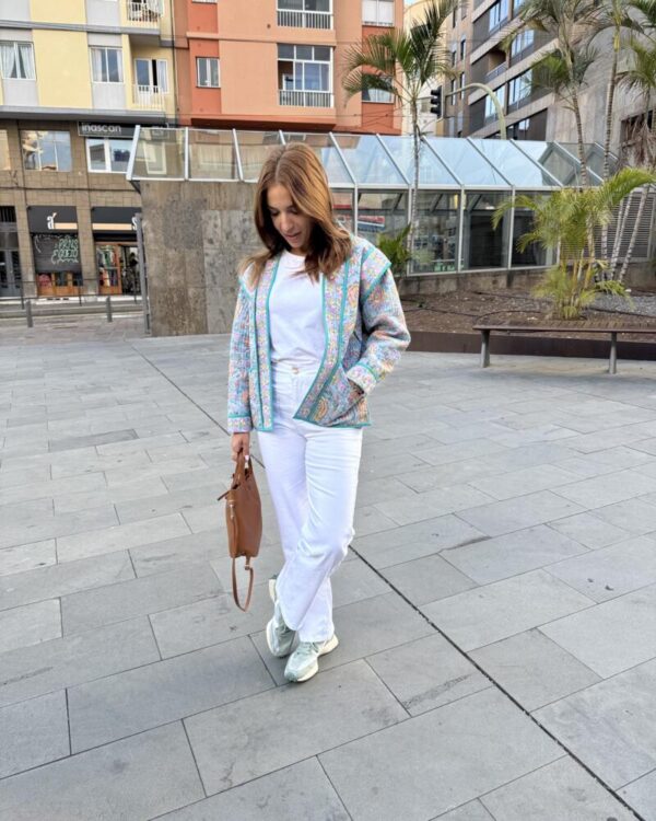 Chaqueta Guateada Estampada - Imagen 4
