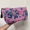Neceser guateado estampado rosa con marino - Imagen 2